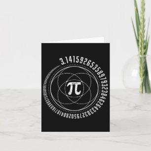 Carte Géométrie Sacrée Pi Math Science Stem 3.14 Pi Jour