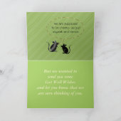 Carte George le chat-bien-customiser à toute occasion (Intérieur)