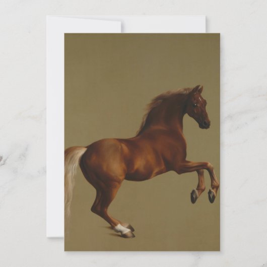 Carte George Stubbs - Whistlejacket (Devant)