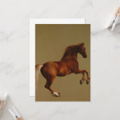 Carte George Stubbs - Whistlejacket (Devant/Arrière en situation)