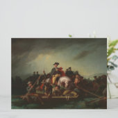 Carte George Washington Traversant le Delaware (Debout devant)