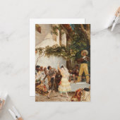 Carte Georges Jules Victor Clairin - Les Danseurs Espagn (Devant/Arrière en situation)