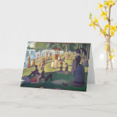 Carte Georges Pierre Seurat | Dimanche après-midi sur l' (Fleur jaune)