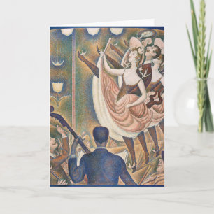 Carte Georges Seurat - Le Chahut