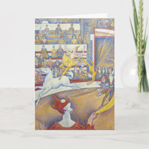 Carte Georges Seurat - Le Cirque