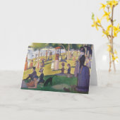 Carte Georges Seurat - Un dimanche sur La Grande Jatte (Fleur jaune)