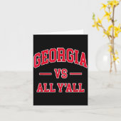 Carte Georgia - Throwback Design - Clic  (Fleur jaune)