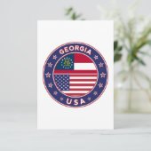 Carte Géorgie (Debout devant)