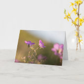 Carte Geranium Flower Nature Photo (Fleur jaune)