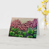 Carte Geraniums (Fleur jaune)