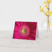Carte Gerbera Daisy (Fleur jaune)