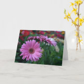 Carte Gerbera Rose Daisies (Fleur jaune)