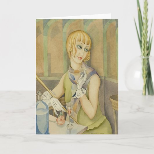 Carte Gerda Wegener-Lili Elbe (Devant)