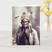 Carte Geronimo, âge 74 (Fleur jaune)