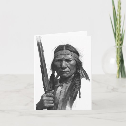Carte Geronimo noir et blanc (Devant)