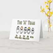 Carte Gestion de projet de l'équipe "A" (Fleur jaune)