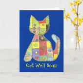 Carte Get Well (Fleur jaune)