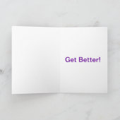 Carte Get Well (Intérieur)