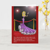 Carte Get Well (Fleur jaune)