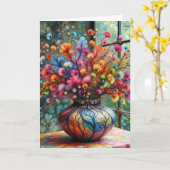 Carte Get Well After Surgery Cheerful with Flowers Card (Fleur jaune)