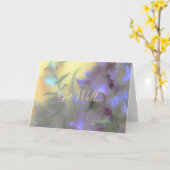 Carte Get Well Card, floral clair (Fleur jaune)