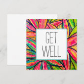 Carte Get well cards (Devant / Derrière)