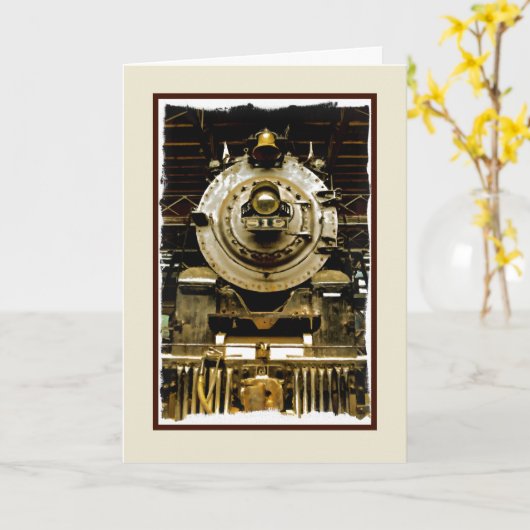 Carte Get Well Engine (Fleur jaune)