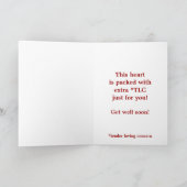 Carte Get Well Owl (Intérieur)