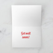Carte Get Well Soon (Intérieur)