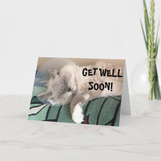 Carte Get Well Soon (Devant)
