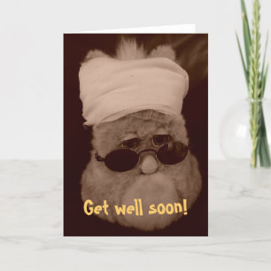Carte "Get well soon !"
