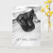 Carte Get Well Soon Card (Fleur jaune)