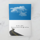 Carte Get Well Soon Detour Sign (Intérieur)