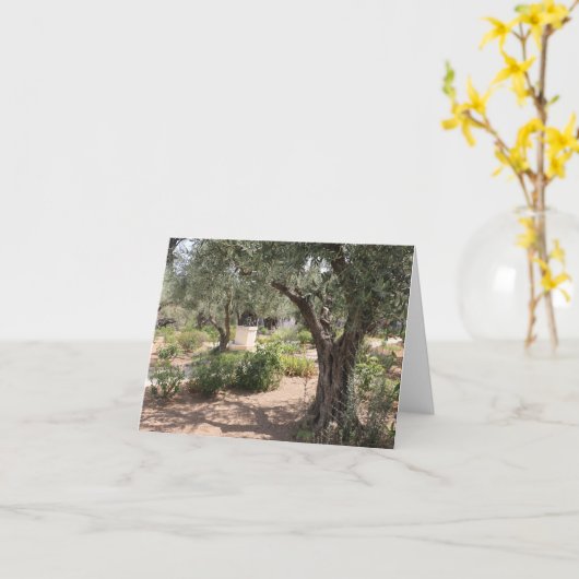 Carte Gethsemane (Fleur jaune)