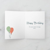 Carte Getting Old Funny & Sarcastic Funny Birthday (Intérieur)