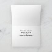 Carte Getting Older Animal Grumpy Gorilla Birthday (Intérieur)