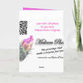 Carte GetWell-personnaliser de fleur de cactus pour (Dos)