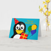 Carte Gëzuar ditëlindjen, Joyeux anniversaire en albanai (Fleur jaune)