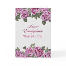 Ghirlanda di Anemoni Simpatia Sympathie italienne