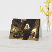Carte Ghost 5x7 (Fleur jaune)