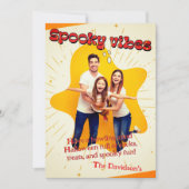 Carte Ghost Couper Ghost Salutation amusante (Devant)