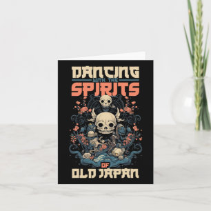 Carte Ghost Demon Danser Avec L'Esprit Du Vieux Japon Yo