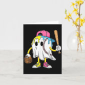 Carte Ghost Ghost Cream Baseball Spots Baseball Drits (Fleur jaune)