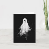 Carte Ghost Horror Éffrayante horreur Halloween Goth Alt (Devant)