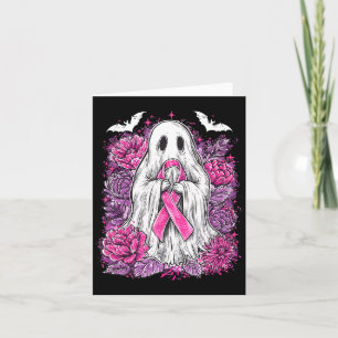 Carte Ghost Ribbon Sensibilisation au cancer du sein Hal