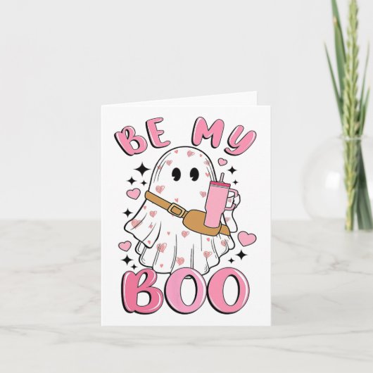 Carte Ghost Valentine Sois Mon Amour  (Devant)