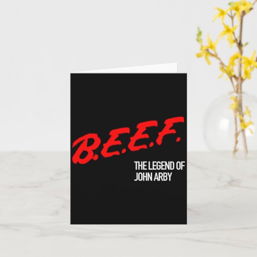 Carte Ghostbeef - Légendes  (Fleur jaune)