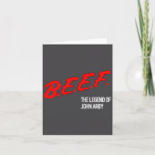 Carte Ghostbeef - Legends Premium Tri-blend  (Devant)