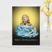 Carte Gian Lorenzo Bernini Bust of Christ 1679 (Fleur jaune)