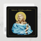 Carte Gian Lorenzo Bernini Bust of Christ 1679 (Devant / Derrière)